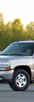 CHEVROLET Tahoe (GMT840) 4.8 i V8 4WD (278 Hp) Technické sharakteristiky
