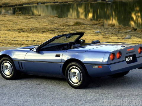 CHEVROLET Поколение
 Corvette Convertible IV 5.7 i V8 (300 Hp) Технические характеристики
