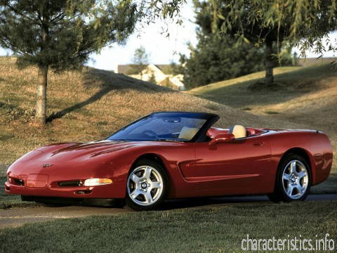 CHEVROLET Generacja
 Corvette Convertible (YY) 5.7 i V8 16V (349 Hp) Charakterystyka techniczna
