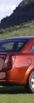 CHEVROLET Lacetti Sedan  Spécifications techniques
