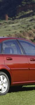 CHEVROLET Lacetti Sedan  Spécifications techniques
