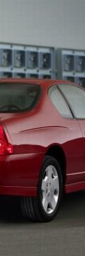 CHEVROLET Monte Carlo (W)  Technické sharakteristiky
