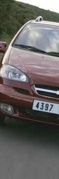 CHEVROLET Rezzo 2.0 i 16V (121 Hp) Технические характеристики
