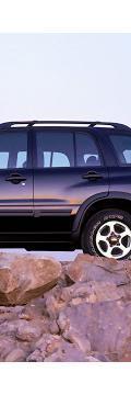 CHEVROLET Tracker 2.5 i V6 24V 4WD (167 Hp) Technické sharakteristiky
