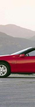 CHEVROLET Camaro Convertible IV 3.8 i V6 (203 Hp) Spécifications techniques
