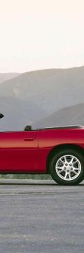 CHEVROLET Camaro Convertible IV 3.8 i V6 (203 Hp) Spécifications techniques
