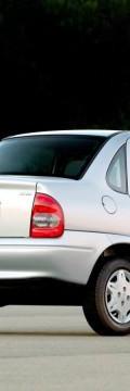 CHEVROLET Corsa Sedan (GM 4200) Technical сharacteristics
