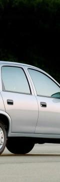 CHEVROLET Corsa Sedan (GM 4200) Technical сharacteristics
