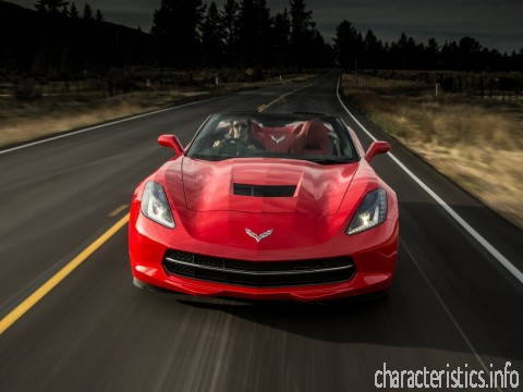 CHEVROLET Generace
 Corvette Cabriolet (C7) 6.2 (461hp) Technické sharakteristiky
