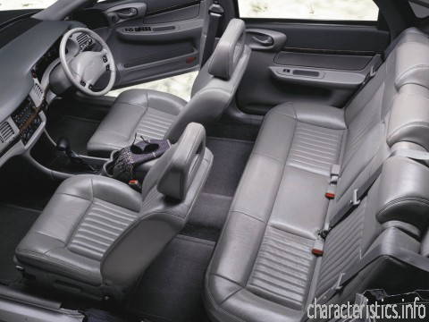 CHEVROLET Generacja
 Impala (W) 3.4 i V6 (182 Hp) Charakterystyka techniczna
