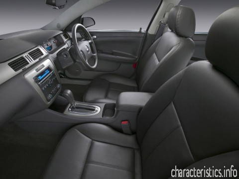 CHEVROLET Поколение
 Impala 3.5 i V6 (212 Hp) Технические характеристики

