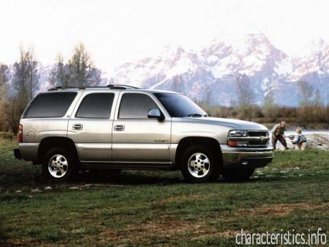 CHEVROLET Поколение
 Tahoe (GMT840) 4.8 i V8 4WD (278 Hp) Технические характеристики

