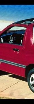 CHEVROLET Tracker Convertibe  Технически характеристики
