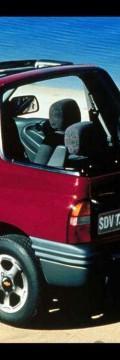 CHEVROLET Tracker Convertibe  Технически характеристики
