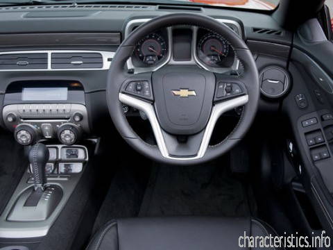 CHEVROLET Generation
 Camaro Convertible V 6.2 (432 Hp) AT Τεχνικά χαρακτηριστικά
