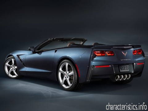 CHEVROLET Generasi
 Corvette Cabriolet (C7) 6.2 (659hp) Karakteristik teknis
