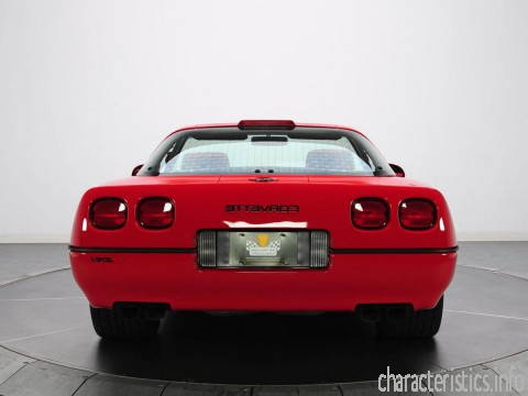 CHEVROLET Generacja
 Corvette Coupe IV 5.7 i V8 (282 Hp) Charakterystyka techniczna
