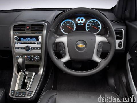CHEVROLET Покоління
 Equinox 3.4 i V6 AWD (185 Hp) Технічні характеристики
